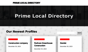 Primelocaldirectory.com thumbnail