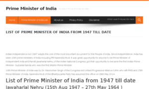 Primeministerofindia.co.in thumbnail