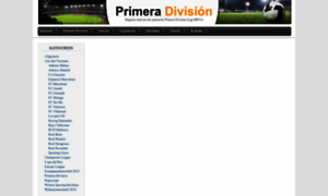 Primera-division.com thumbnail