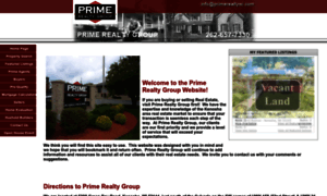 Primerealtywi.com thumbnail