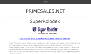 Primesales.net thumbnail