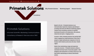 Primetek-solutions.com thumbnail