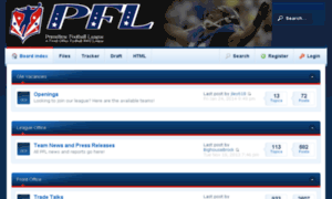 Primetime-football-league.com thumbnail