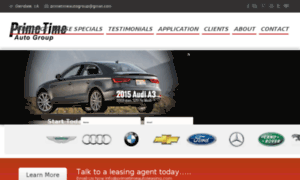 Primetimeautoleasing.com thumbnail