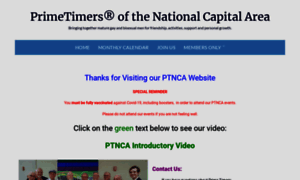 Primetimersdc.org thumbnail