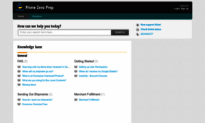 Primezeroprep.freshdesk.com thumbnail