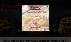 Primofamilyrestaurant.com thumbnail