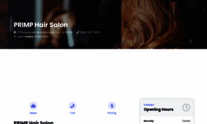 Primp-hair-salon.edan.io thumbnail