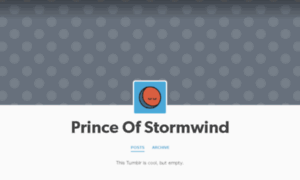 Prince-of-stormwind.tumblr.com thumbnail
