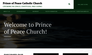 Princeofpeacecatholic.church thumbnail