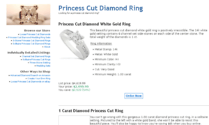 Princess-cut-diamond-ring.com thumbnail