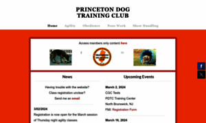 Princetondogtrainingclub.com thumbnail