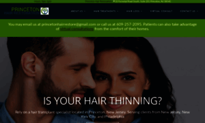 Princetonhairrestoration.com thumbnail