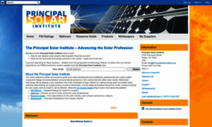 Principalsolarinstitute.org thumbnail