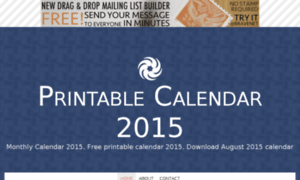 Printablecalendar2015.bravesites.com thumbnail