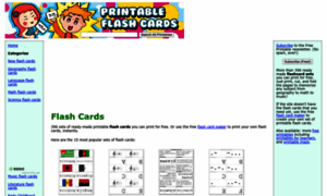 Printableflashcards.net thumbnail