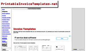 Printableinvoicetemplates.com thumbnail