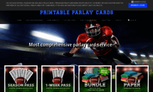 Printableparlaycards.com thumbnail