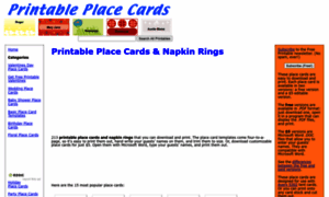 Printableplacecards.net thumbnail