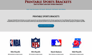 Printablesportsbrackets.com thumbnail