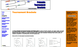 Printabletournamentbrackets.net thumbnail