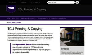 Printcopy.tcu.edu thumbnail