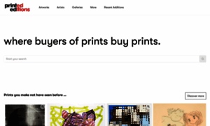 Printed-editions.com thumbnail