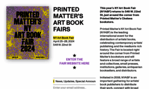 Printedmatterartbookfairs.org thumbnail