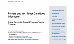Printer-ink-cartridges-guide.com thumbnail