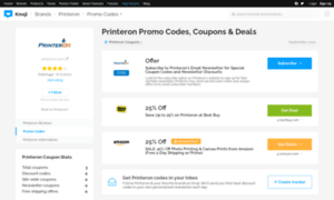 Printeron.bluepromocode.com thumbnail