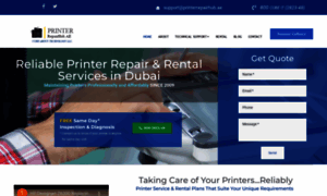 Printerrepairhub.ae thumbnail