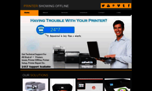 Printershowingoffline.website2.me thumbnail