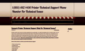 Printertechnicalsupportphonenumber.weebly.com thumbnail