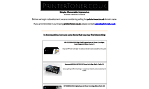 Printertoner.co.uk thumbnail