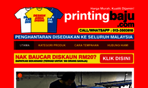 Printingbaju.com thumbnail