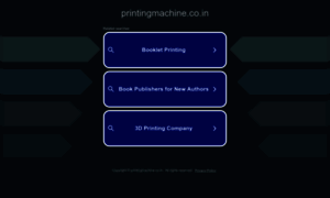 Printingmachine.co.in thumbnail