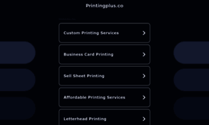 Printingplus.co thumbnail