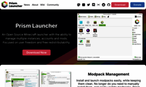 Prismlauncher.org thumbnail