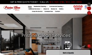 Pristinecleanservices.com thumbnail