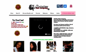 Pristinehaircompany.com thumbnail