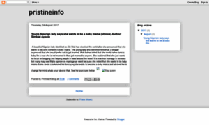 Pristineinfo.blogspot.com thumbnail