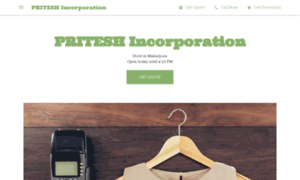 Pritesh-incorporation.business.site thumbnail