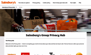 Privacy-hub.sainsburys.co.uk thumbnail