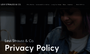 Privacy.levistrauss.com thumbnail