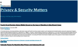 Privacyandsecuritymatters.com thumbnail