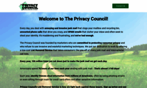 Privacycouncil.org thumbnail