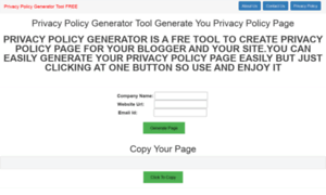 Privacypolicygenerator11.blogspot.com thumbnail