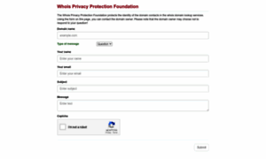 Privacyprotected.domains thumbnail