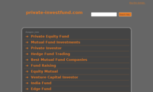 Private-investfund.com thumbnail