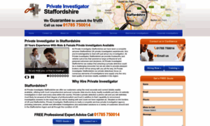 Private-investigator-staffordshire.co.uk thumbnail